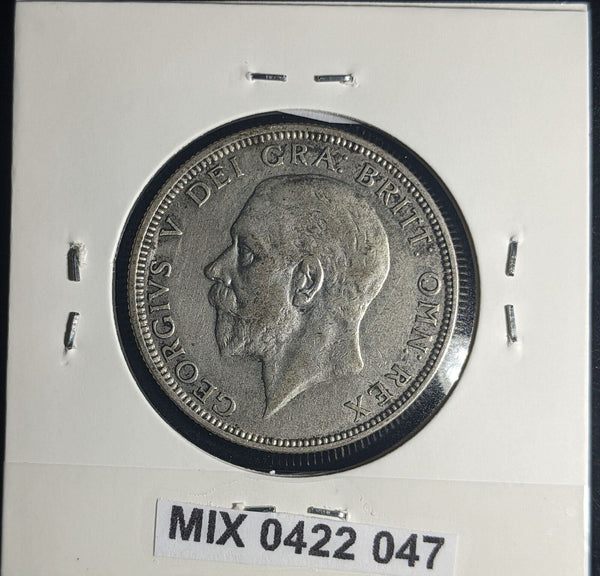 Great Britain 1928 Florin 2/-KM# 834 Scratches #047 #25B