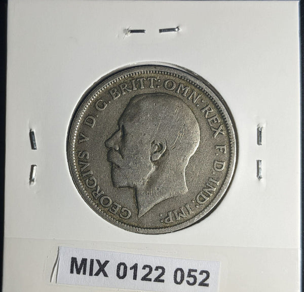 Great Britain 1920 Florin 2/-KM# 817a Cleaned #052 #25B
