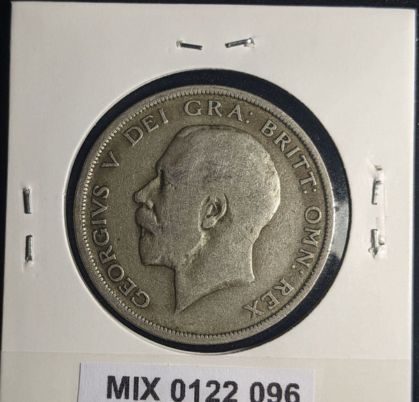Great Britain 1920 Half Crown 1/2C KM# 818.1a Cleaned #096 #25C