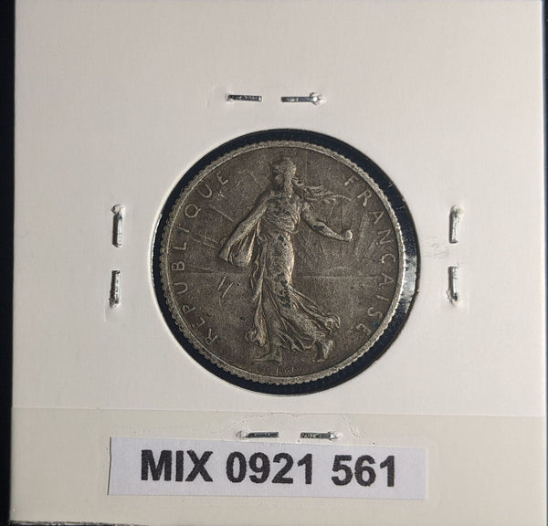 France 1911 Franc KM# 844.1 Cleaned #561 #25C