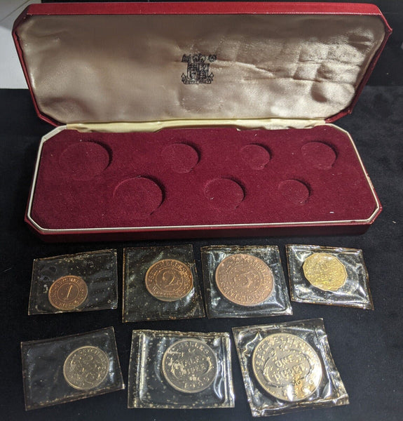 1969 Seychelles 7 Coin Proof Set #097