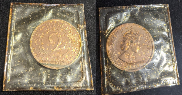 1969 Seychelles 7 Coin Proof Set #097