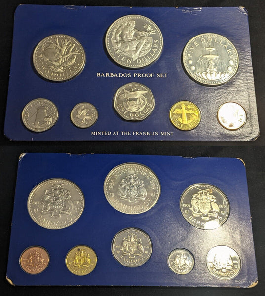 Barbados 1976 Proof Set 8-Coin Set #347