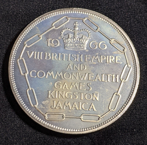 Jamaica Proof 1966 5 Shilling KM# 40 #102