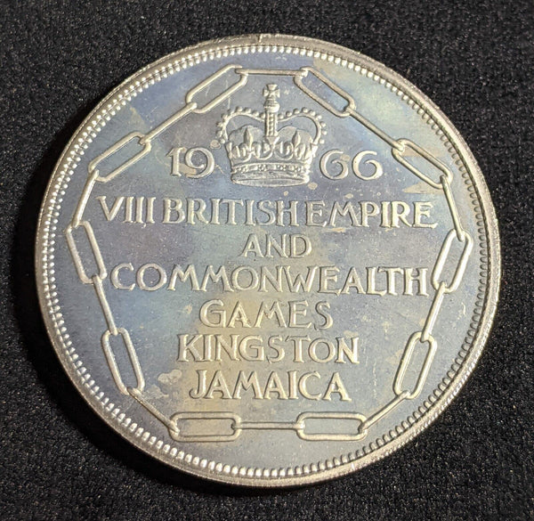 Jamaica Proof 1966 5 Shilling KM# 40 #102