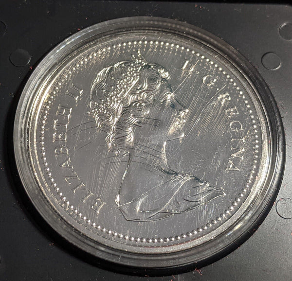 Canada Specimen 1975 Calgary Centennial Dollar KM# 97 in black case #019