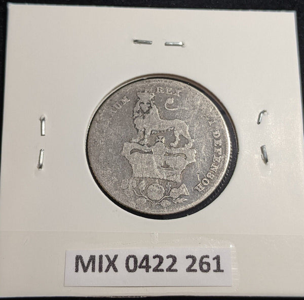 Great Britain 1826 Shilling KM# 694 Cleaned #261 #26A