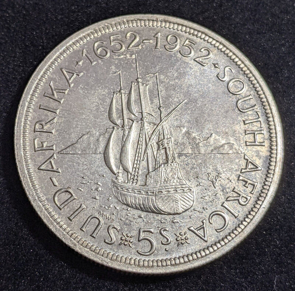 South Africa 1952 5 Shillings KM# 41 #003 #26A