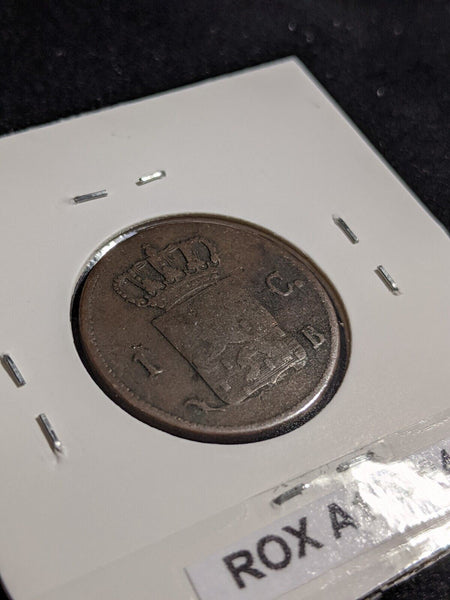 Netherlands 1827 B Cent KM# 47 #041 #26A