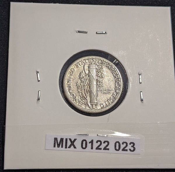 United States 1918 S Dime KM# 140 Cleaned #023  #26A