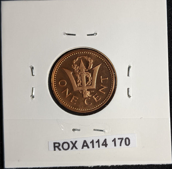 Barbados Proof 1974 Cent KM# 10 #170 #26B