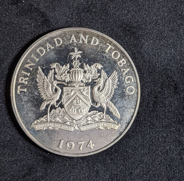 Trinidad & Tobago 1974 Dollar KM# 23 #123 #26C