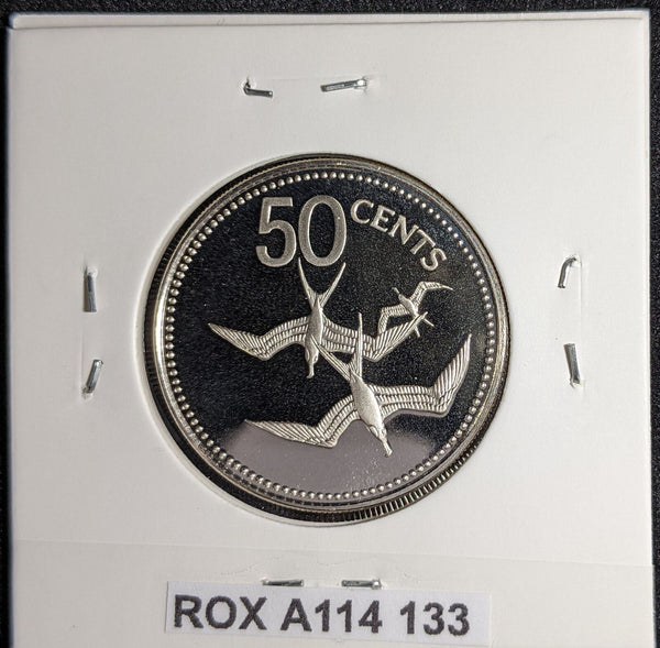 Belize Proof 1975 50 Cents KM# 50 #133 #26C