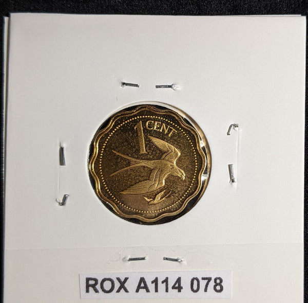 Belize Proof 1975 Cent KM# 46 #078 #27A