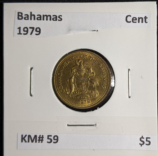 Bahamas 1979 Cent KM# 59 #116 #27A