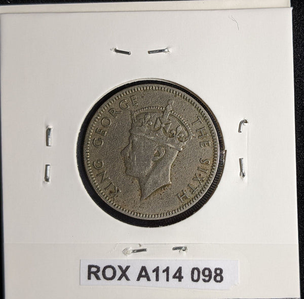 British Honduras 1952 25 Cents KM# 26 #098 #27A