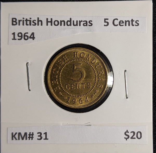 British Honduras 1964 5 Cents KM# 31 #091 #27B