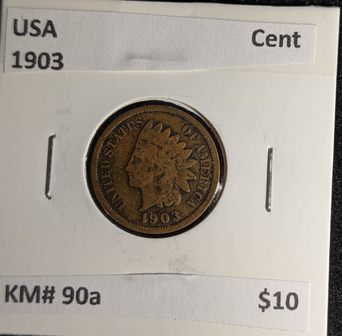 USA 1903 Cent KM# 90a #025 #29C