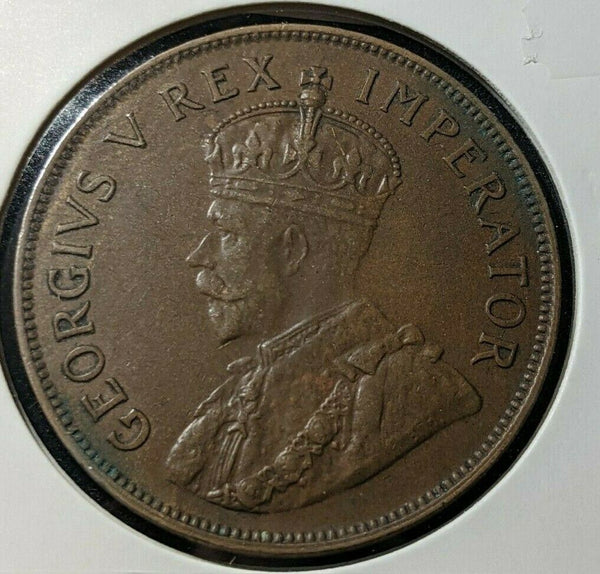 South Africa 1936 Penny KM# 14.3         #636