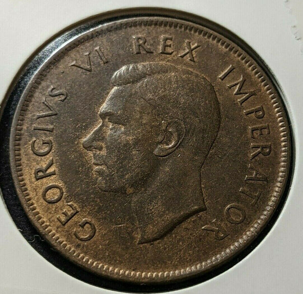 South Africa 1941 Penny KM# 25         #643 #11B