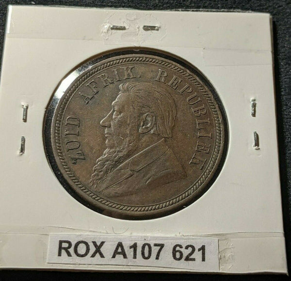 South Africa 1892 Penny KM# 2         #621