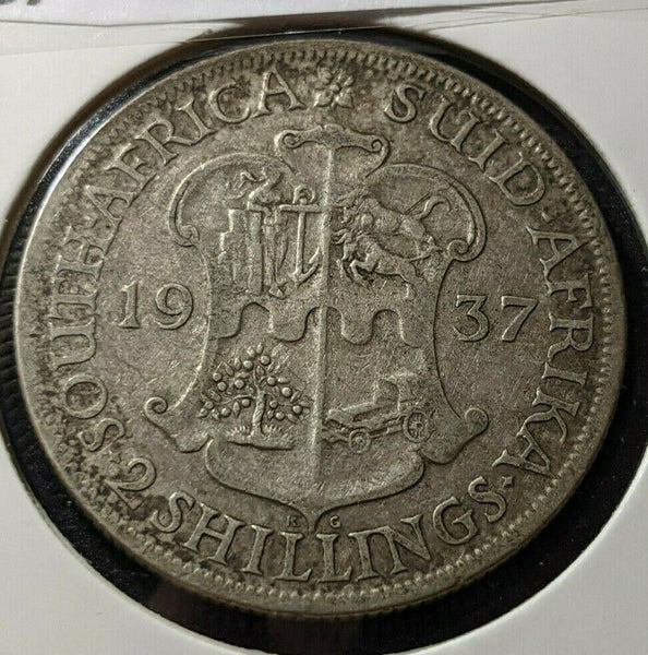 South Africa 1937 Florin KM# 29   #487