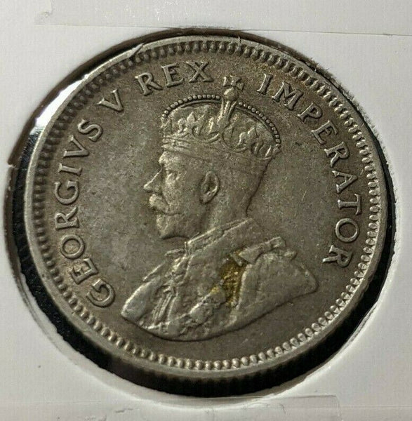 South Africa 1927 Sixpence 6d KM# 16.1    #405  #11A