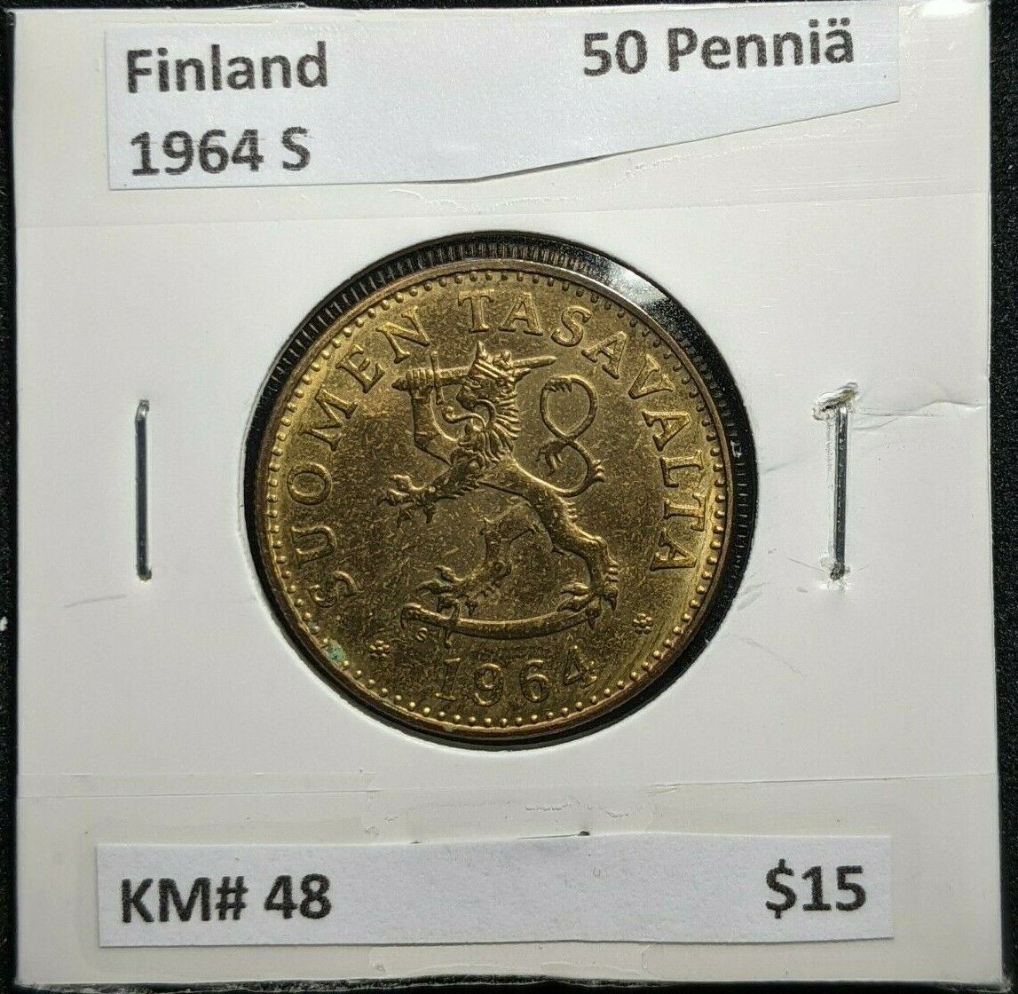 Finland 1964 S 50 Pennia KM# 48       #782