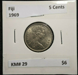 Fiji 1969 5 Cents KM# 29      #785
