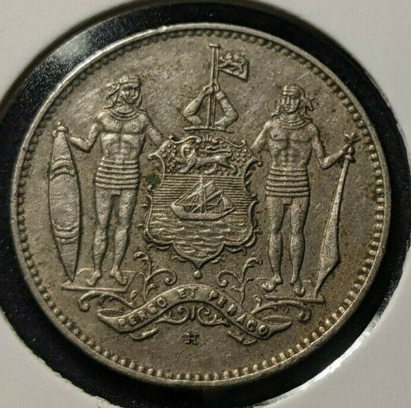 British North Borneo 1935 H Cent 1c KM# 3 Cleaned   #548