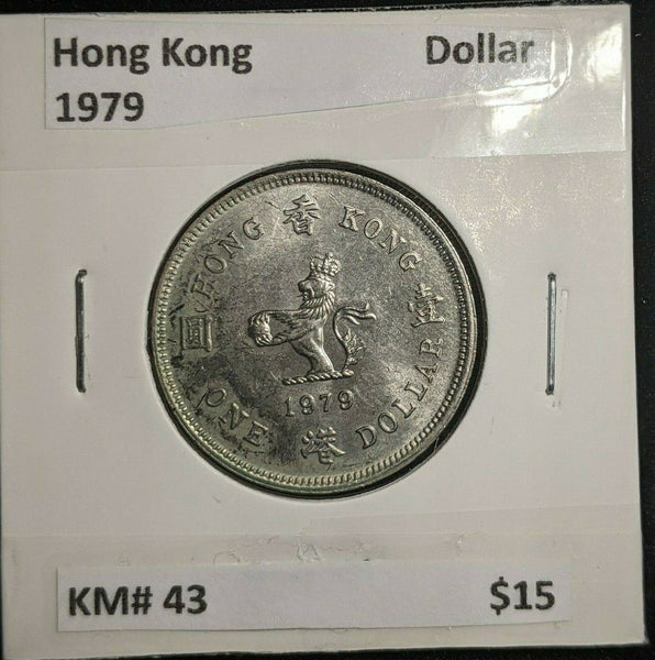 Hong Kong 1979 Dollar $1 KM# 43    #697