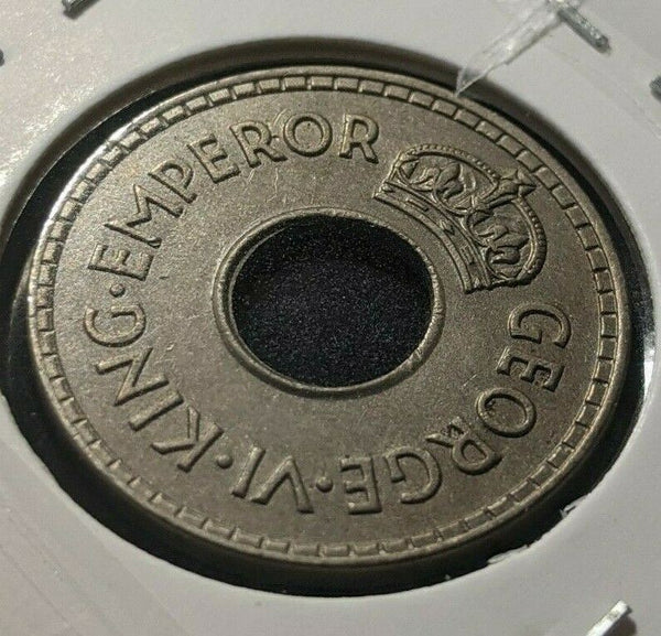 Fiji 1941 1/2 Penny 1/2d KM# 14   #410
