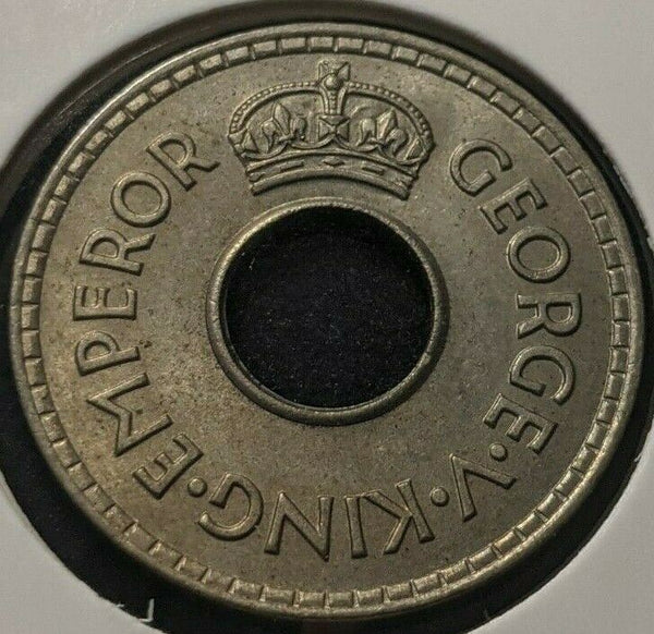 Fiji 1934 1/2 Penny 1/2d KM# 2   #402