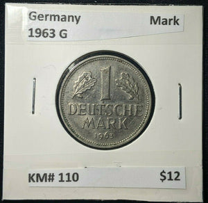 Germany 1963 G Mark KM# 110  #855  8A