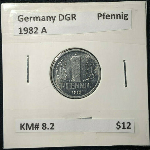 Germany DGR 1982 A Pfennig KM# 8.2  #850  7B