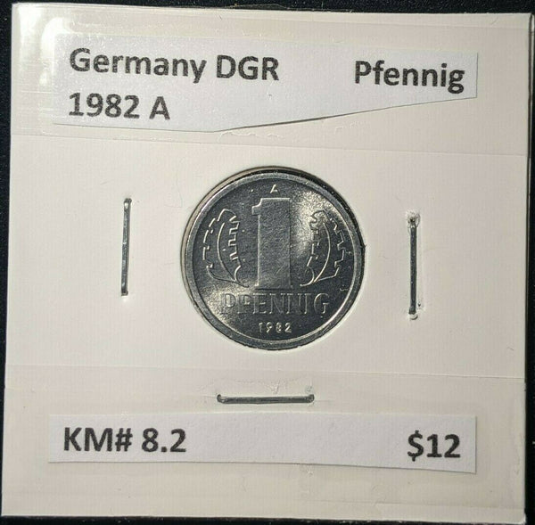 Germany DGR 1982 A Pfennig KM# 8.2  #858  7B