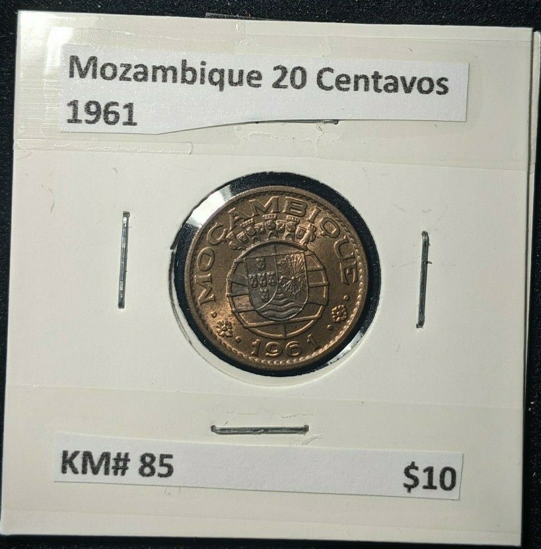 Mozambique 1961 20 Centavos KM# 85     #499   #6C