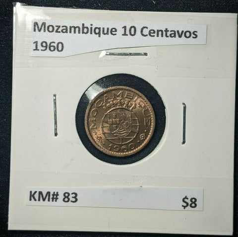 Mozambique 1960 10 Centavos KM# 83     #500   #6C