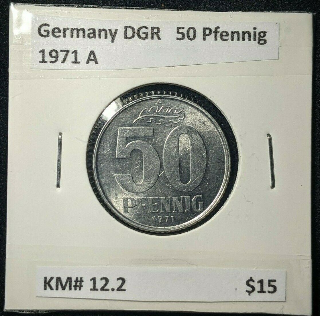 Germany DGR 1971 A 50 Pfennig KM# 12.2  #805  8A