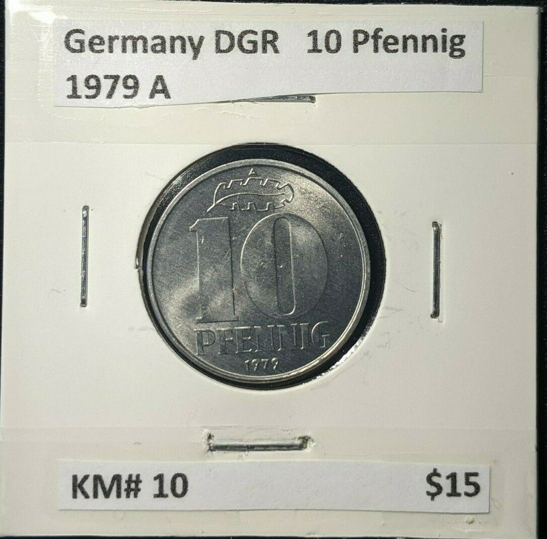 Germany DGR 1979 A 10 Pfennig KM# 10  #851  8A