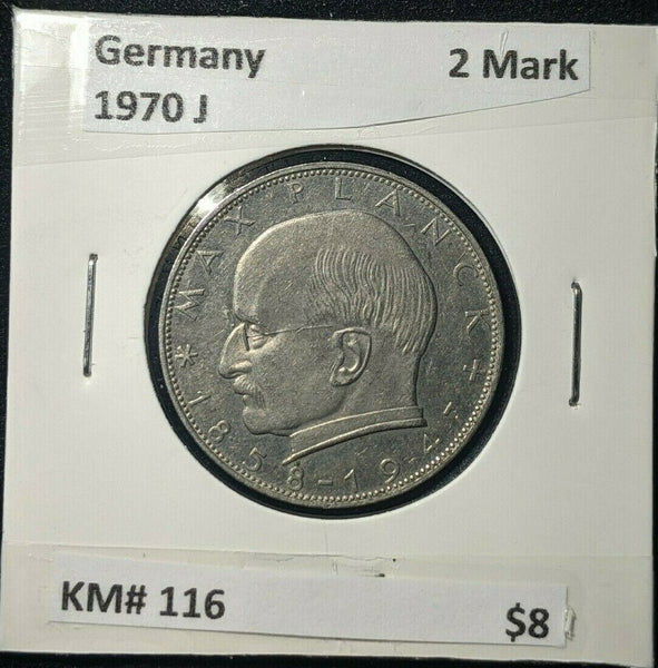 Germany 1970 J 2 Mark KM# 116  #041