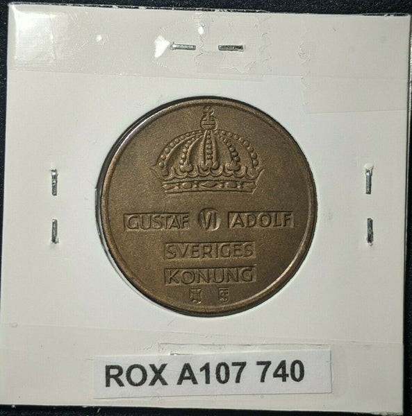 Sweden 1956 5 Ore KM# 822  #740