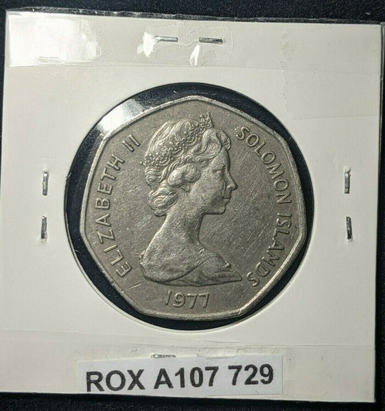 Solomon Islands 1977 Dollar $1 KM# 6   #729 #18A