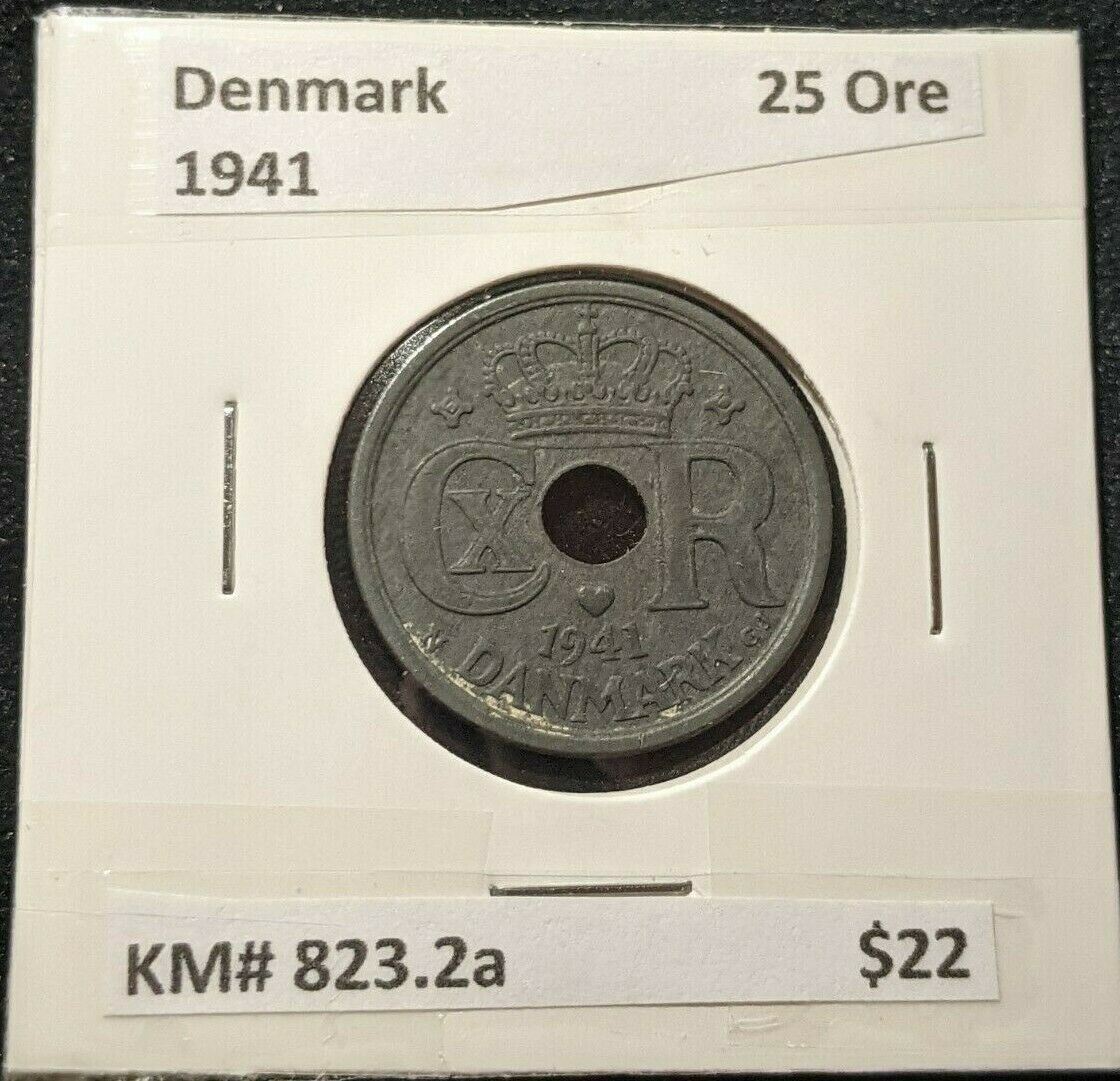 Denmark 1941 25 Ore KM# 823.2a #336