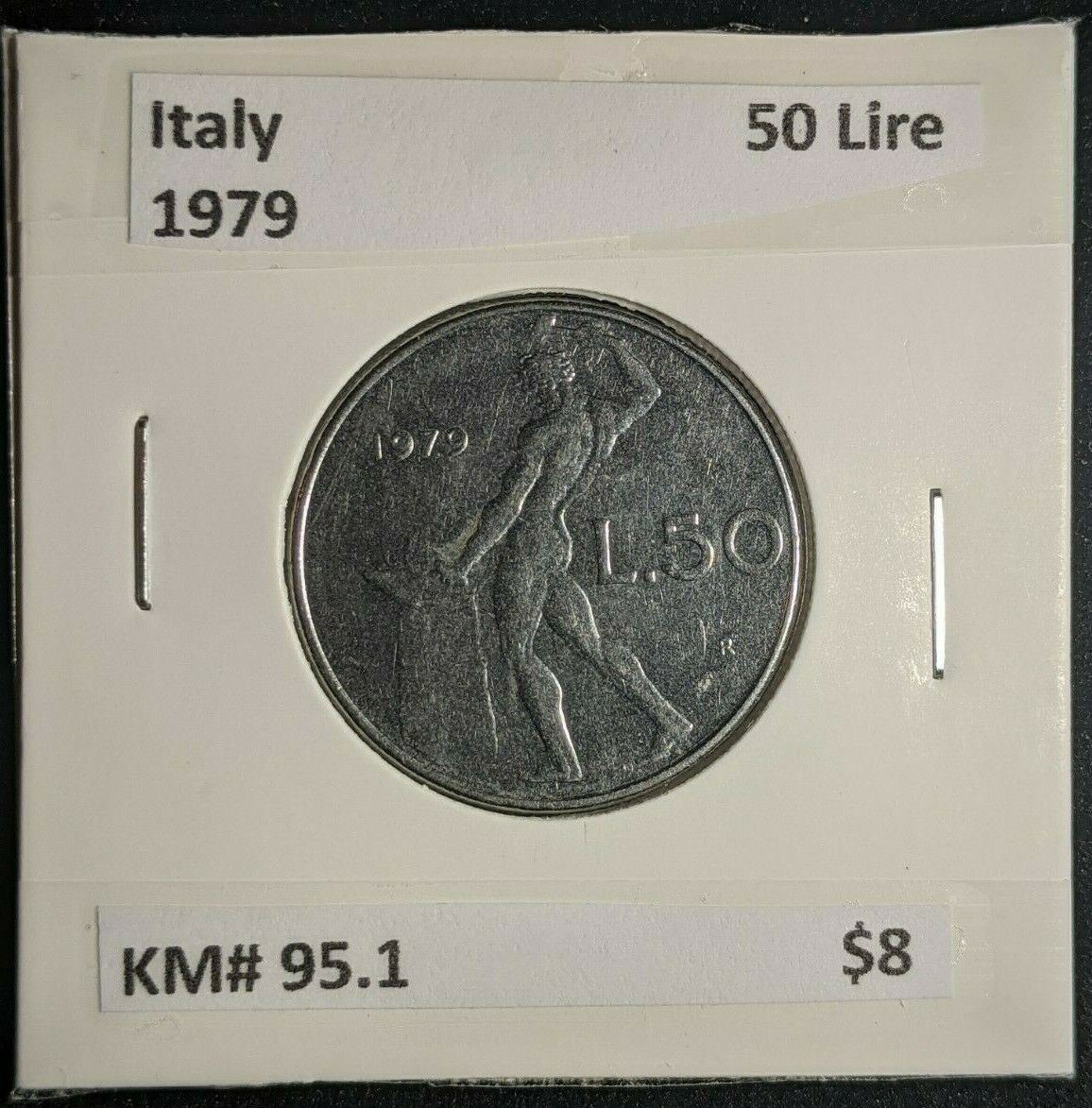 Italy 1979 50 Lire KM# 95.1 #0625