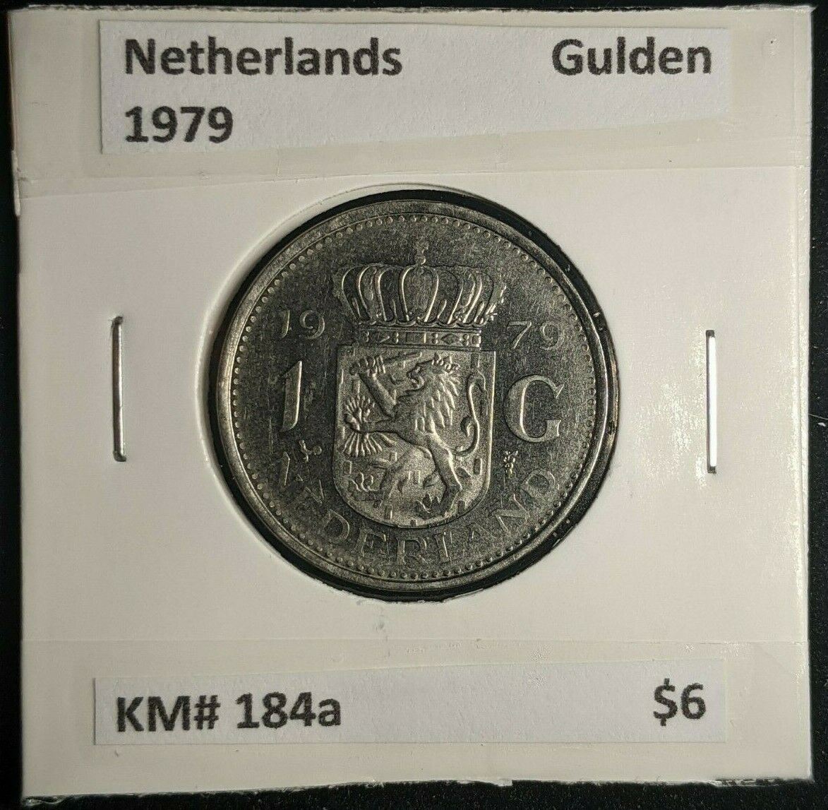 Netherlands 1979 Gulden KM# 184a #0634