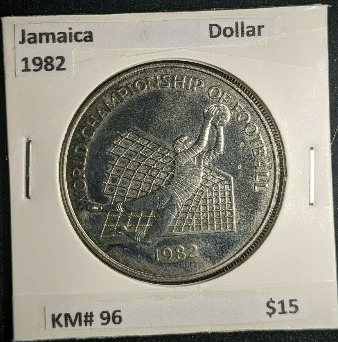 Jamaica 1982 Dollar KM# 96  #074  10A