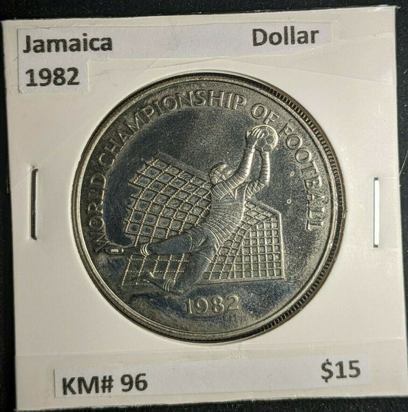 Jamaica 1982 Dollar KM# 96  #074  10A