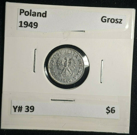 Poland 1949 Grosz Y# 39 #1291