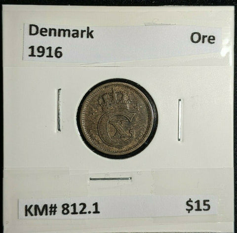 Denmark 1916 Ore KM# 812.1 #1426